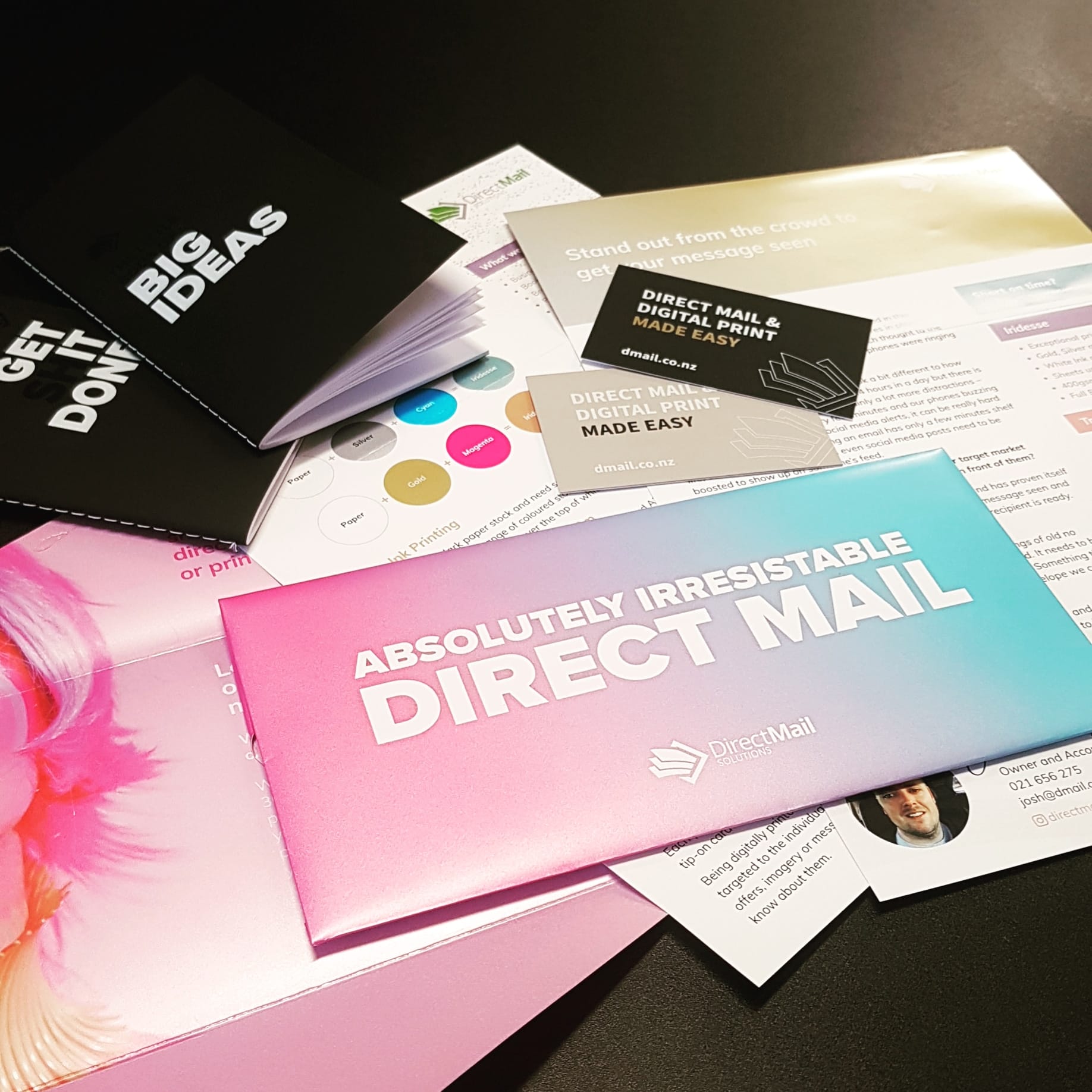 Mail printing and processing facility